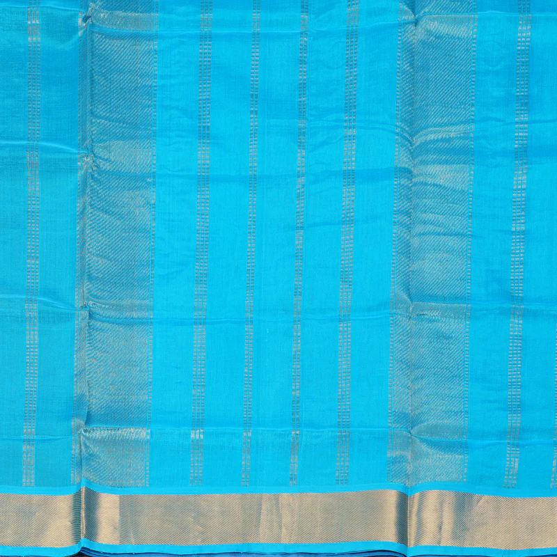 Hayagrivas Violet Pure Silk Cotton Saree SSCBF16D7-4 - Image 5