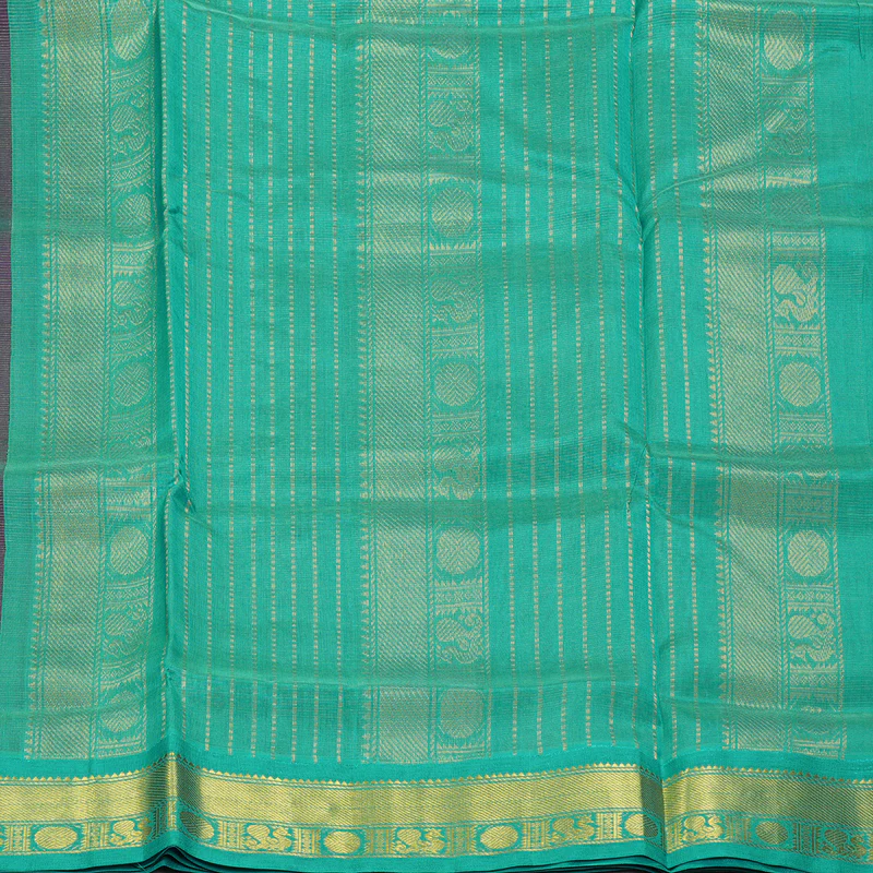Hayagrivas Violet Pure Silk Cotton Saree SSCBF35D1-11 - Image 4