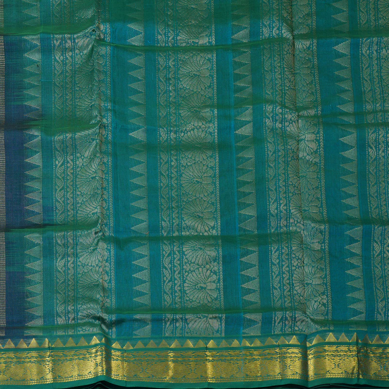Hayagrivas Violet Pure Silk Cotton Saree SSCBF35D3-11 - Image 5
