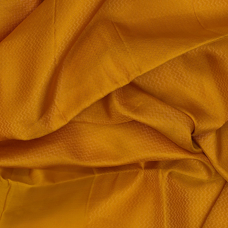 Hayagrivas Yellow Handloom Soft Silk Saree KBE2277B1-9 - Image 3
