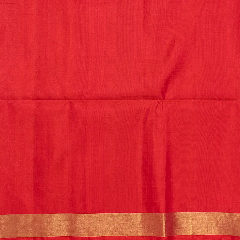 Hayagrivas Yellow Handloom Soft Silk Saree KBE234D1-11 - Image 5
