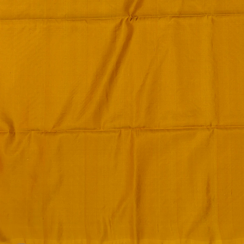 Hayagrivas Yellow & Orange Handloom Soft Silk Saree KBE1845L1-3 - Image 5